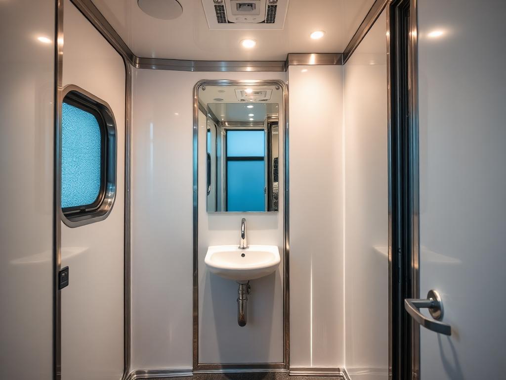 Luxury Restroom Trailers in Sanford, NC